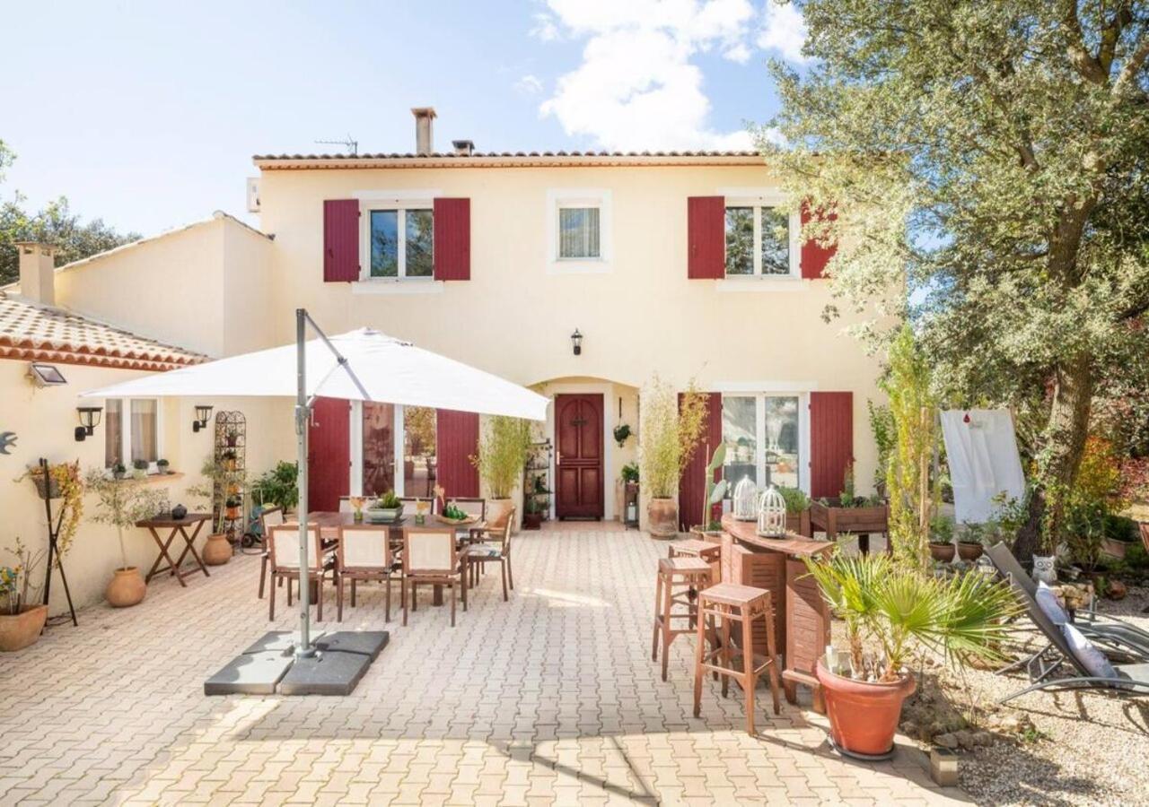 مبيت وإفطار Garrigues-et-Sainte-Eulalie Les Jardins D'Holi Proche Uzes المظهر الخارجي الصورة